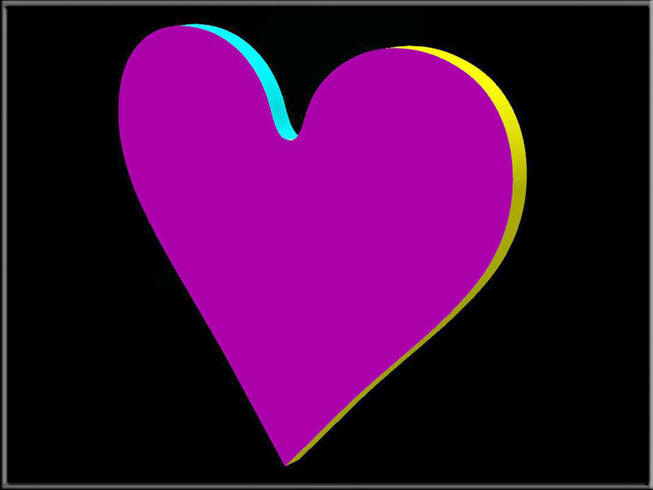 Heart 04 Low-poly 3D model_2