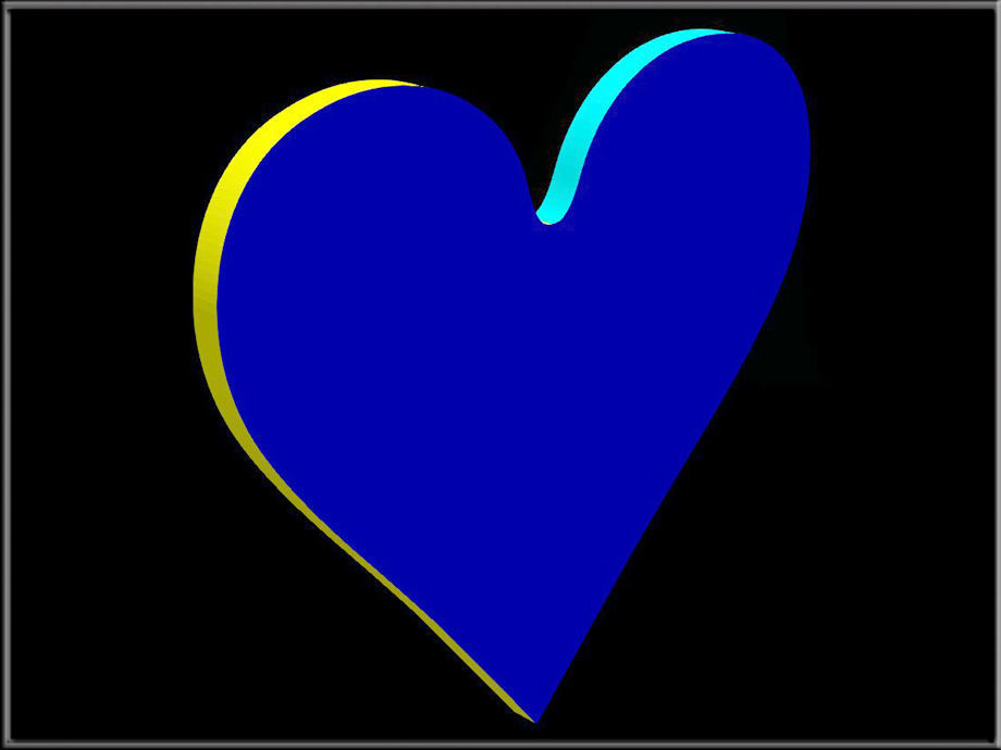 Heart 04 Low-poly 3D model_1