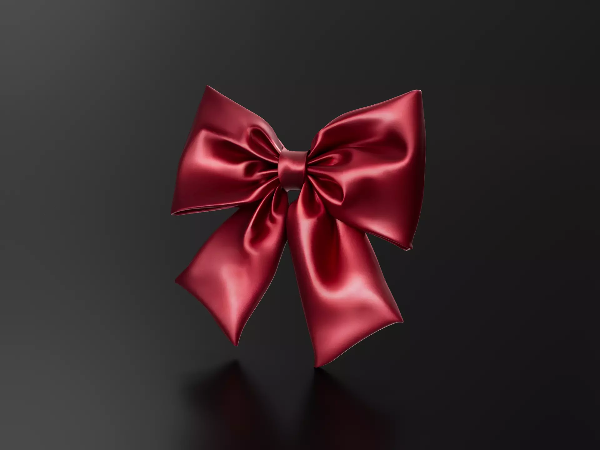 Red Bow 3D print model