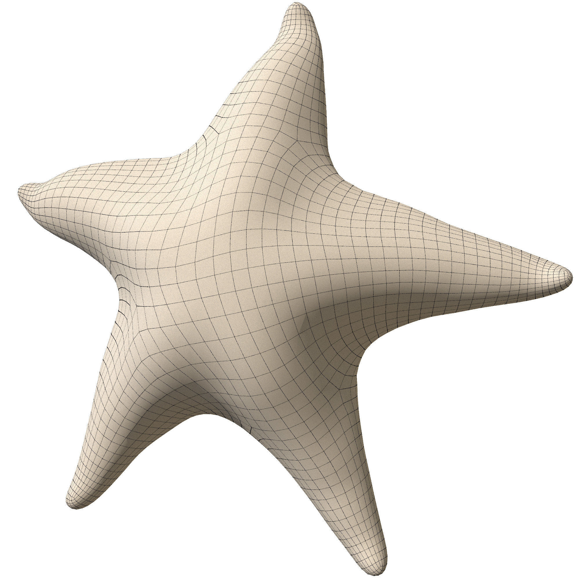 Sea Set starfish 3D model_5