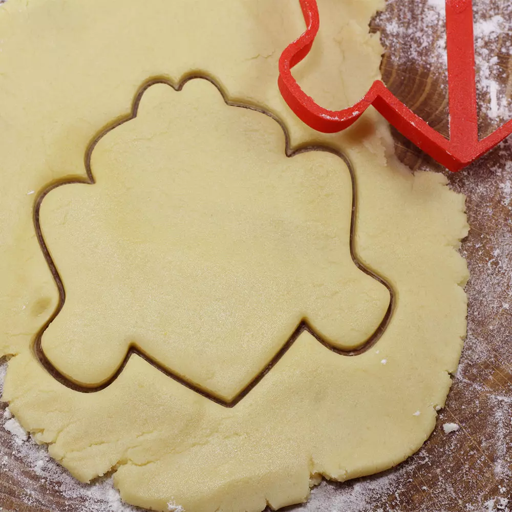 Frog with heart cookie cutter for professional Free 3D print model