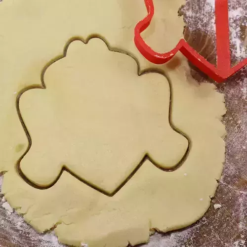 Frog with heart cookie cutter for professional