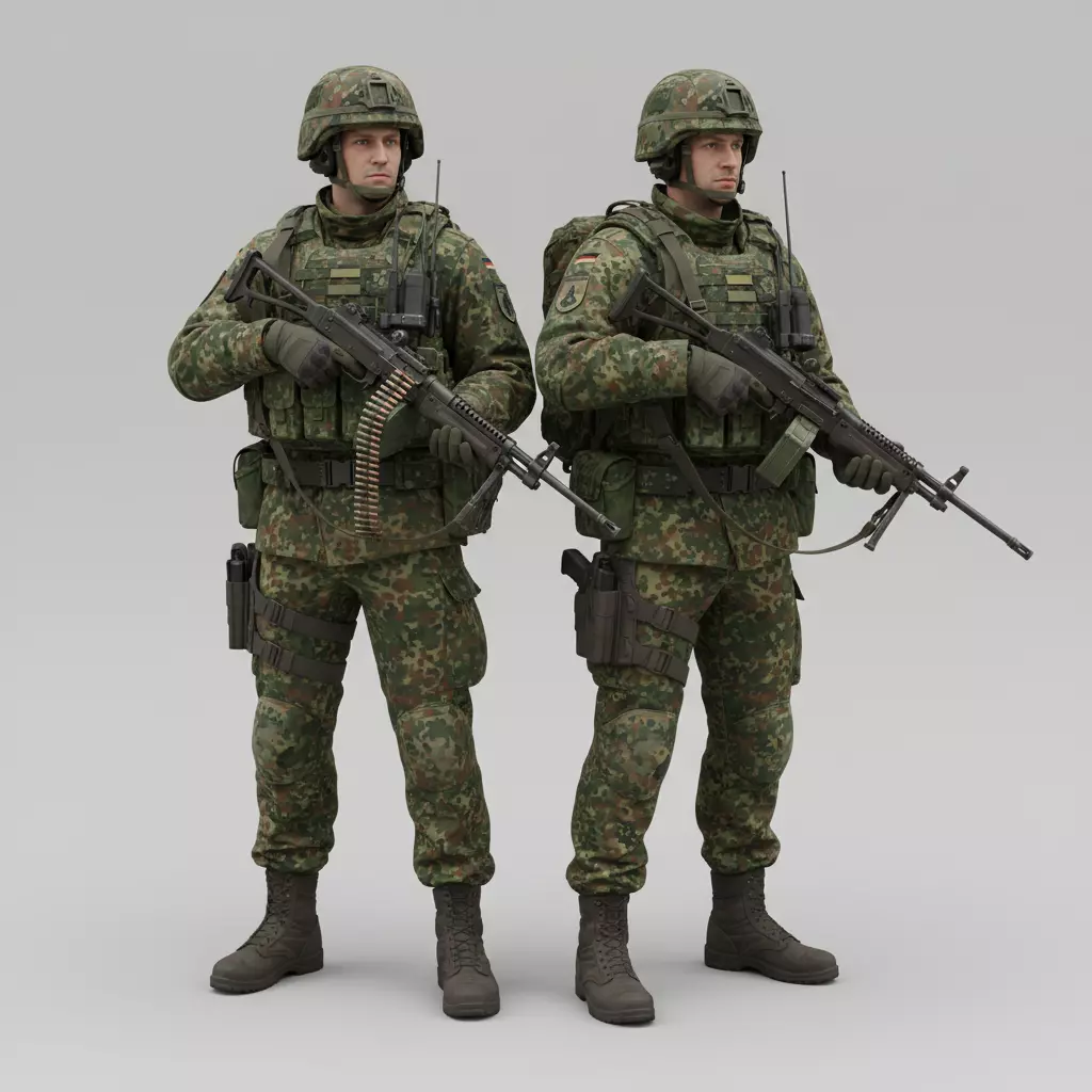 Bundeswehr STL 3D print model