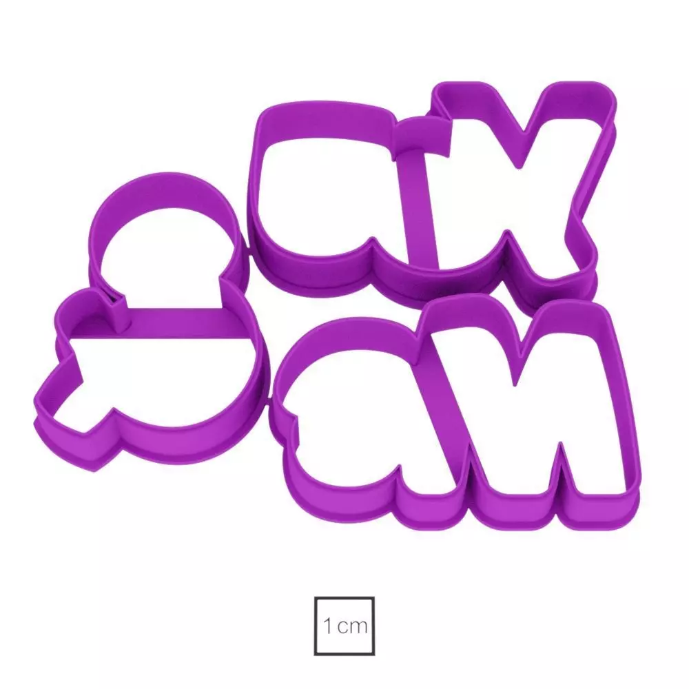 You and Me cookie cutter for professional Free 3D print model