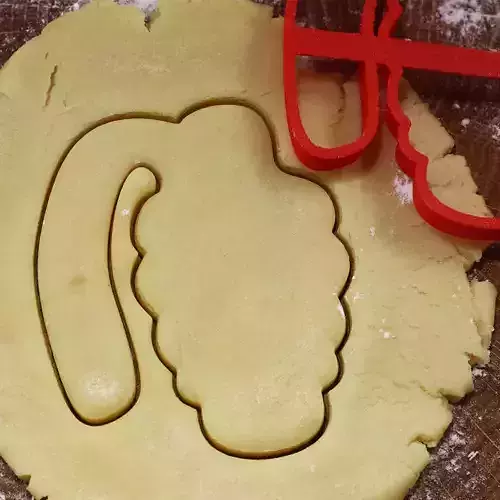 Grenade cookie cutter for professional