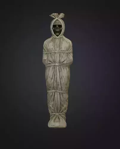Linen-Wrapped Mummy
