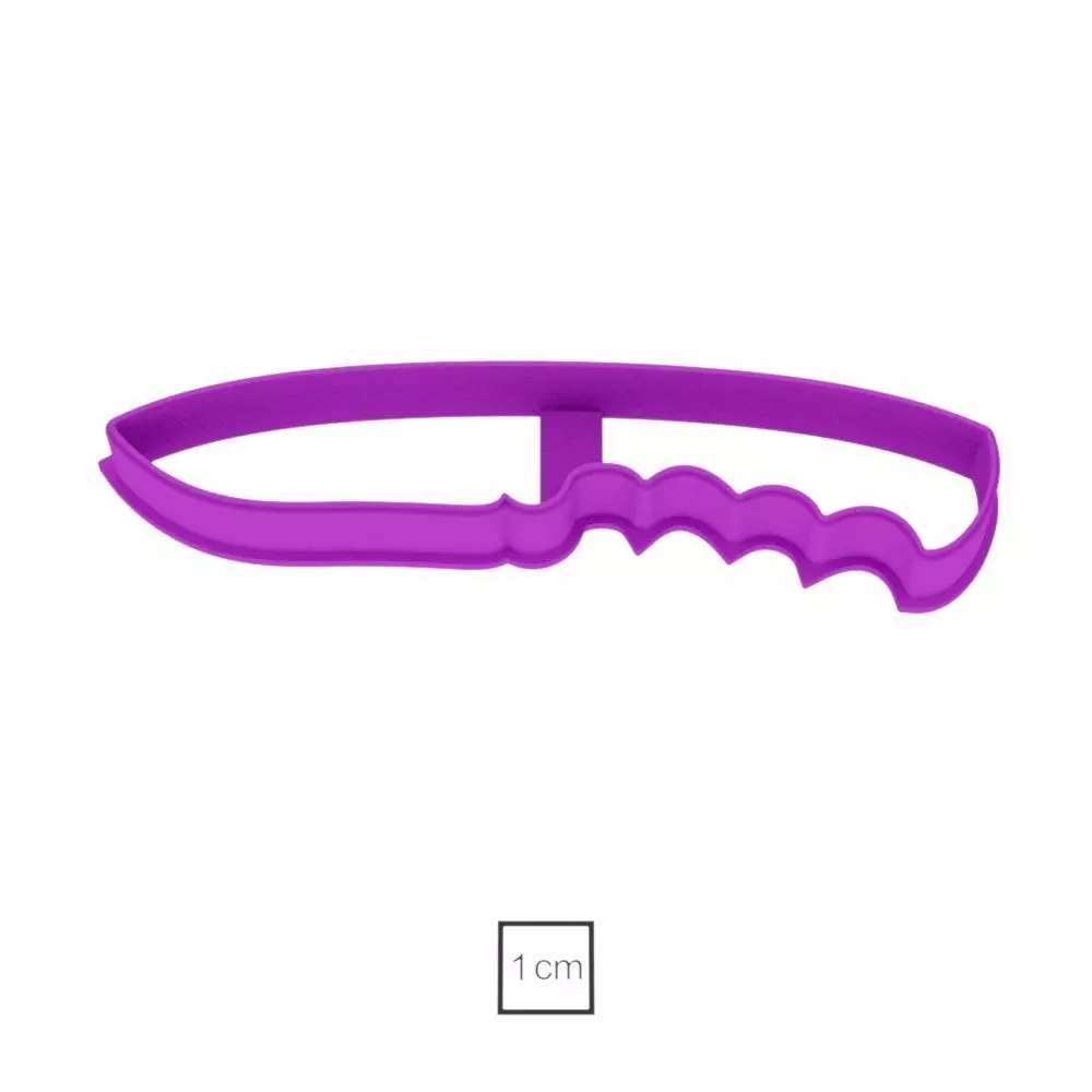 Knife 3 cookie cutter for professional Free 3D print model