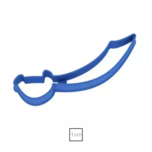 Saber cookie cutter for professional