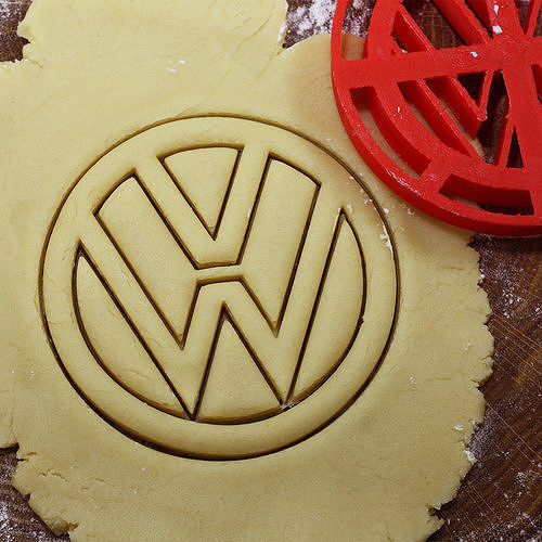 Logotype Foltsvagen cookie cutter for professional Free 3D print model