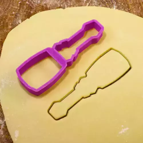 Screwdriver cookie cutter for professional