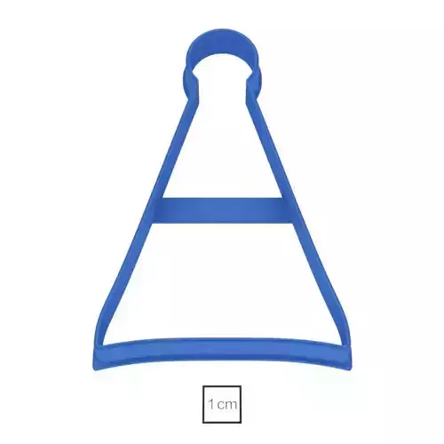 Cap for the birthday cookie cutter for professional