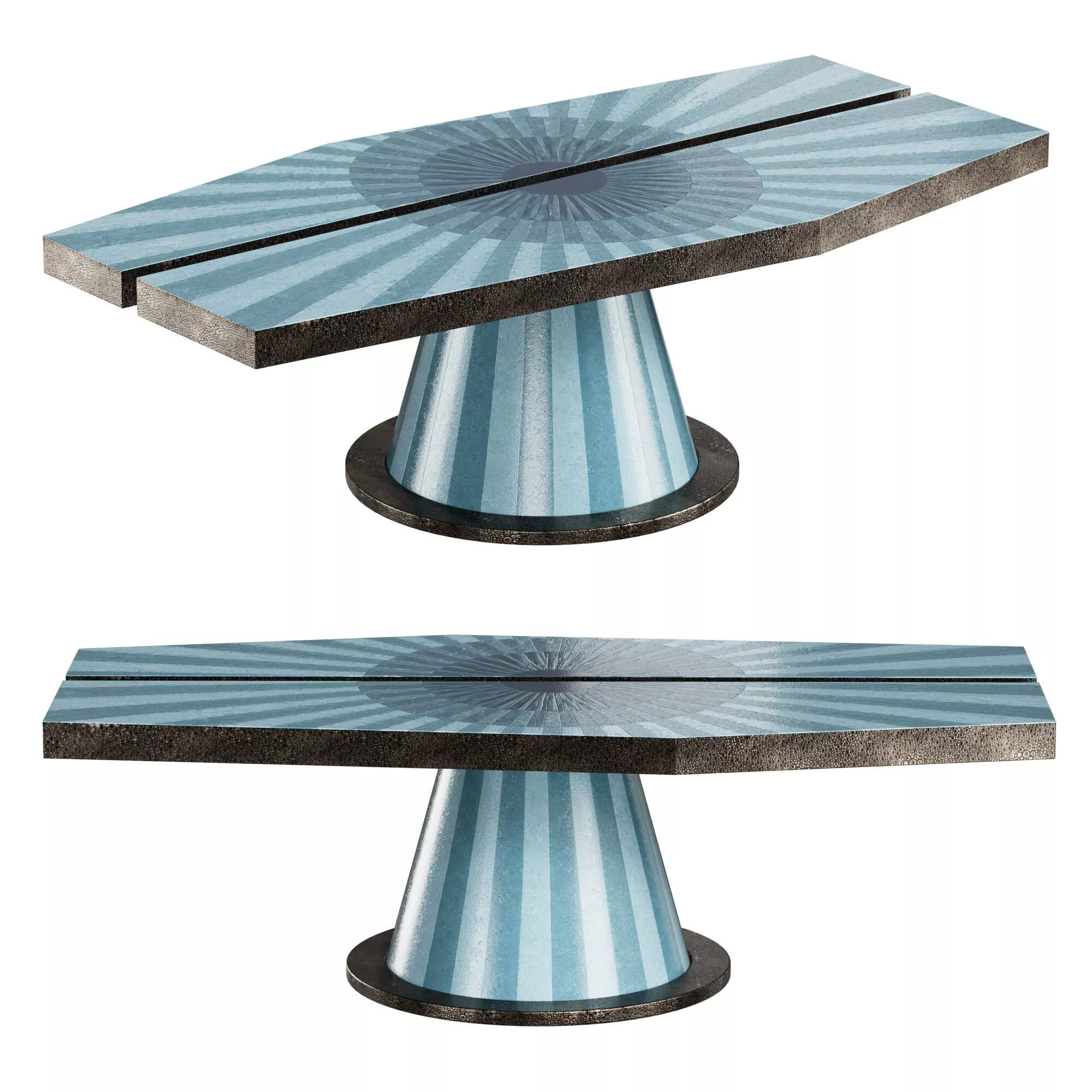 Altobasso Blue Dining Table 3D model