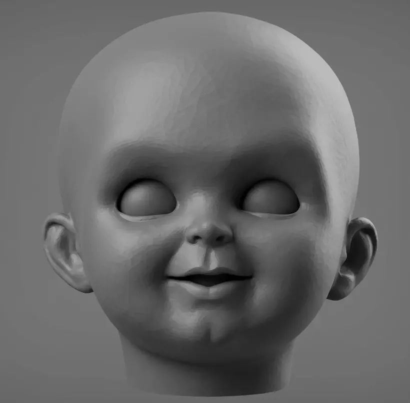 Chucky Head - Childs Play 2 - Good guys 3D print model