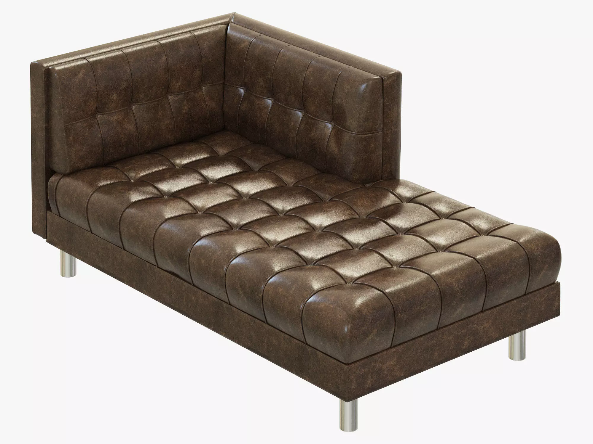 Bernhardt Dunhill Right Arm Chaise 3D model_0