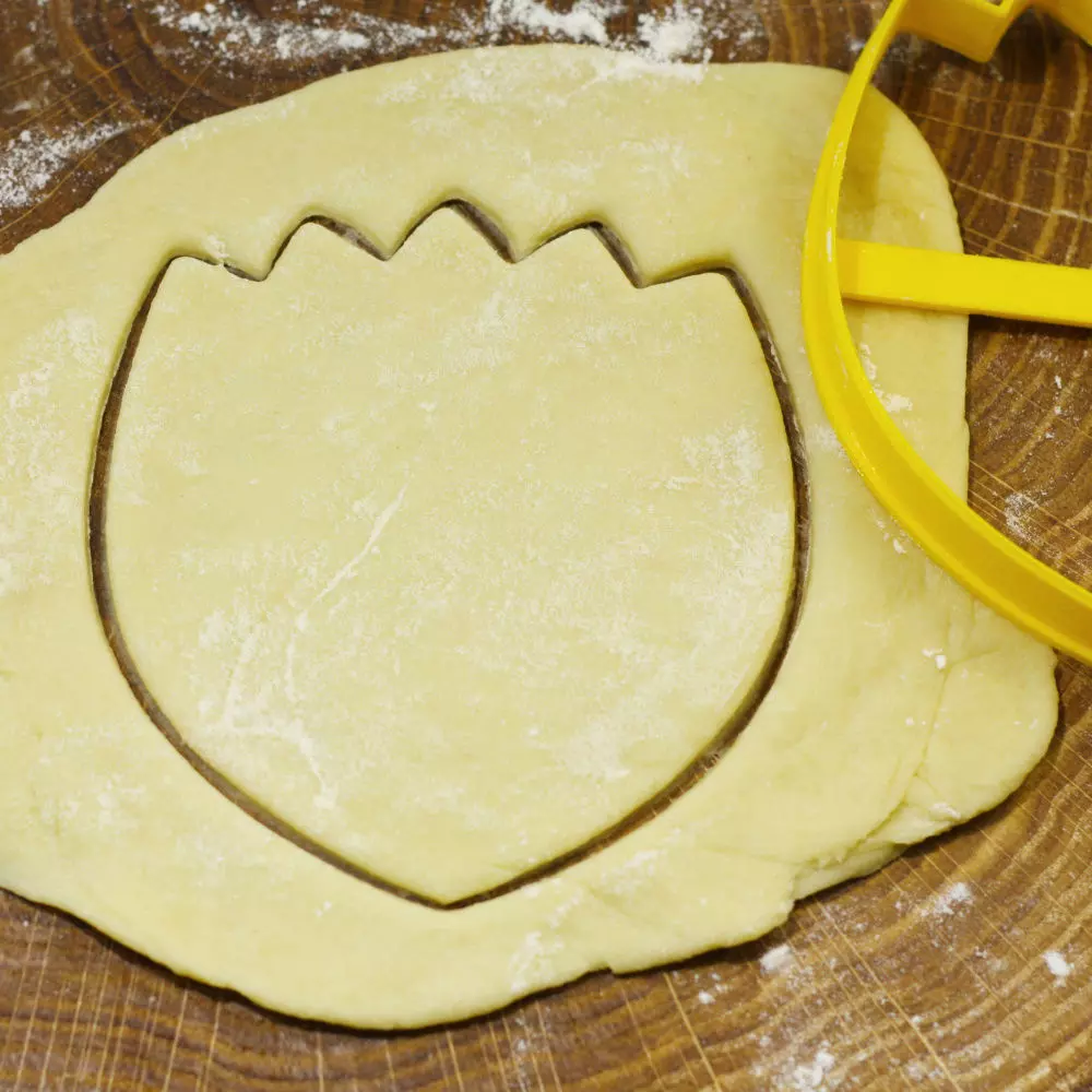 Tulip 3 cookie cutter for professional Free 3D print model