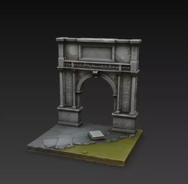 Diorama Saint Seiya 25 Free 3D print model