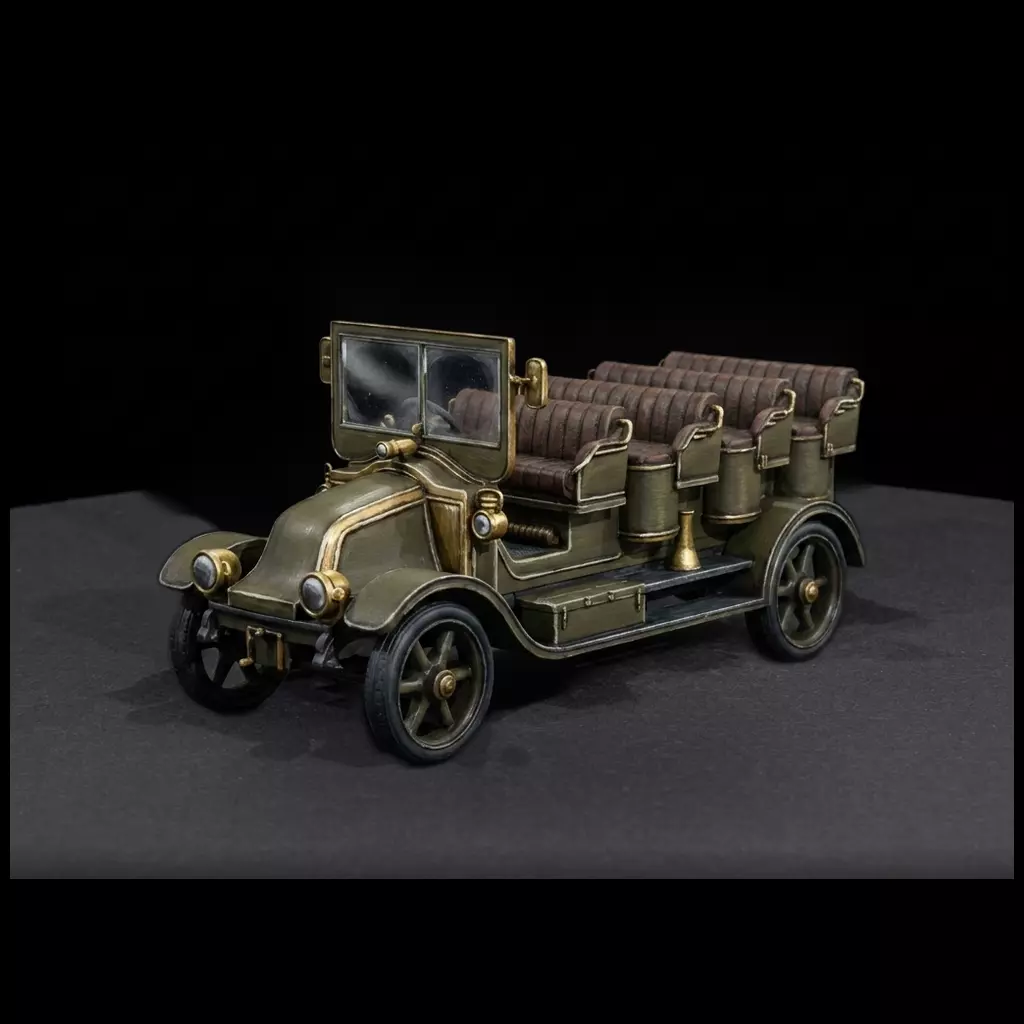 Touring Car for Dioramas 3D print model