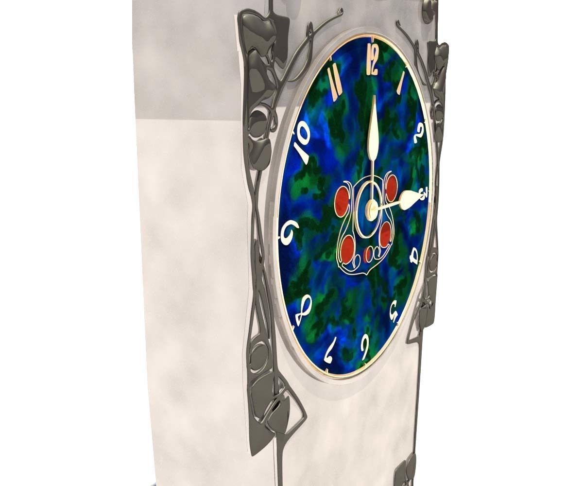 Archibald Knox Clock 3D model_5