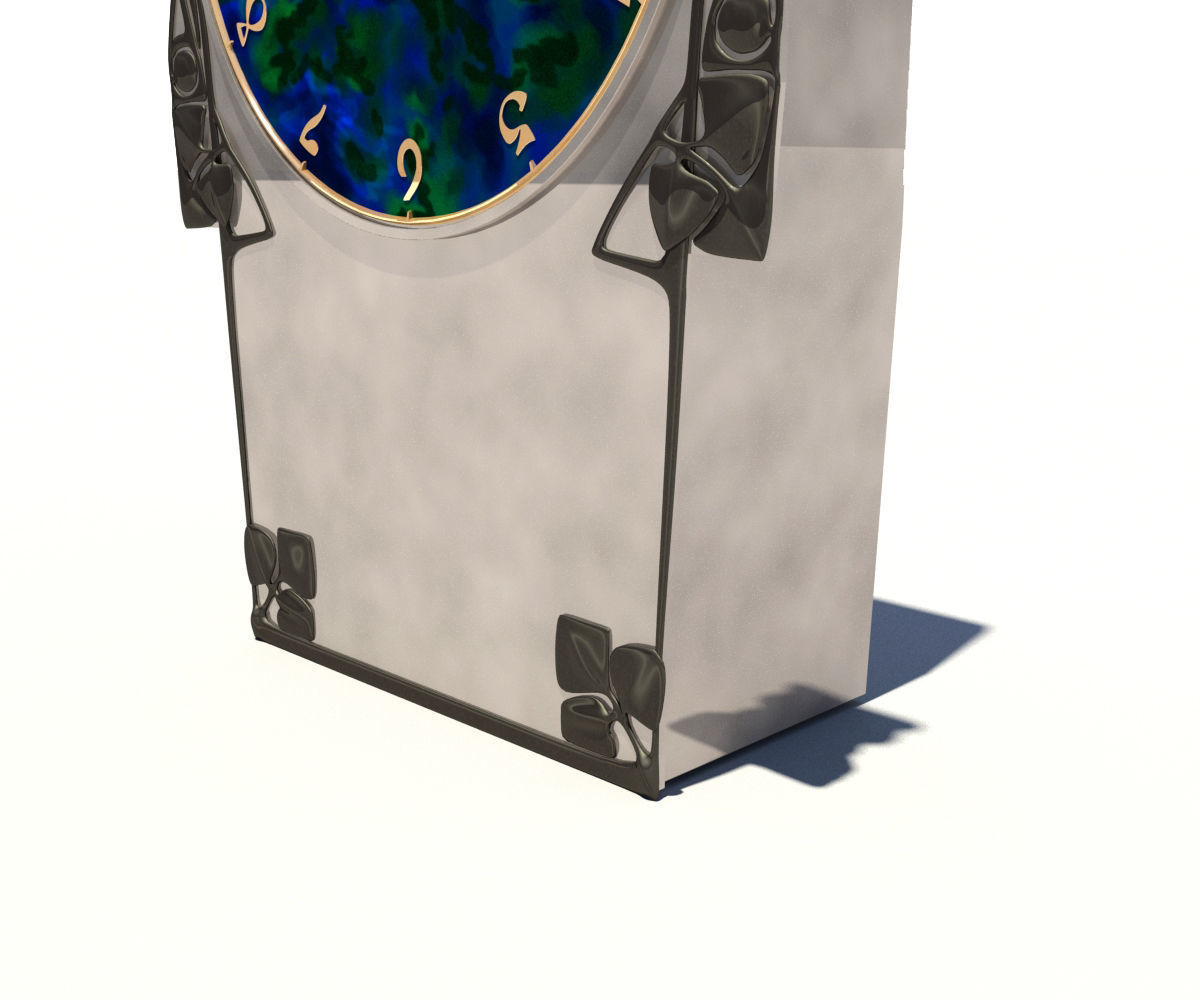 Archibald Knox Clock 3D model_4