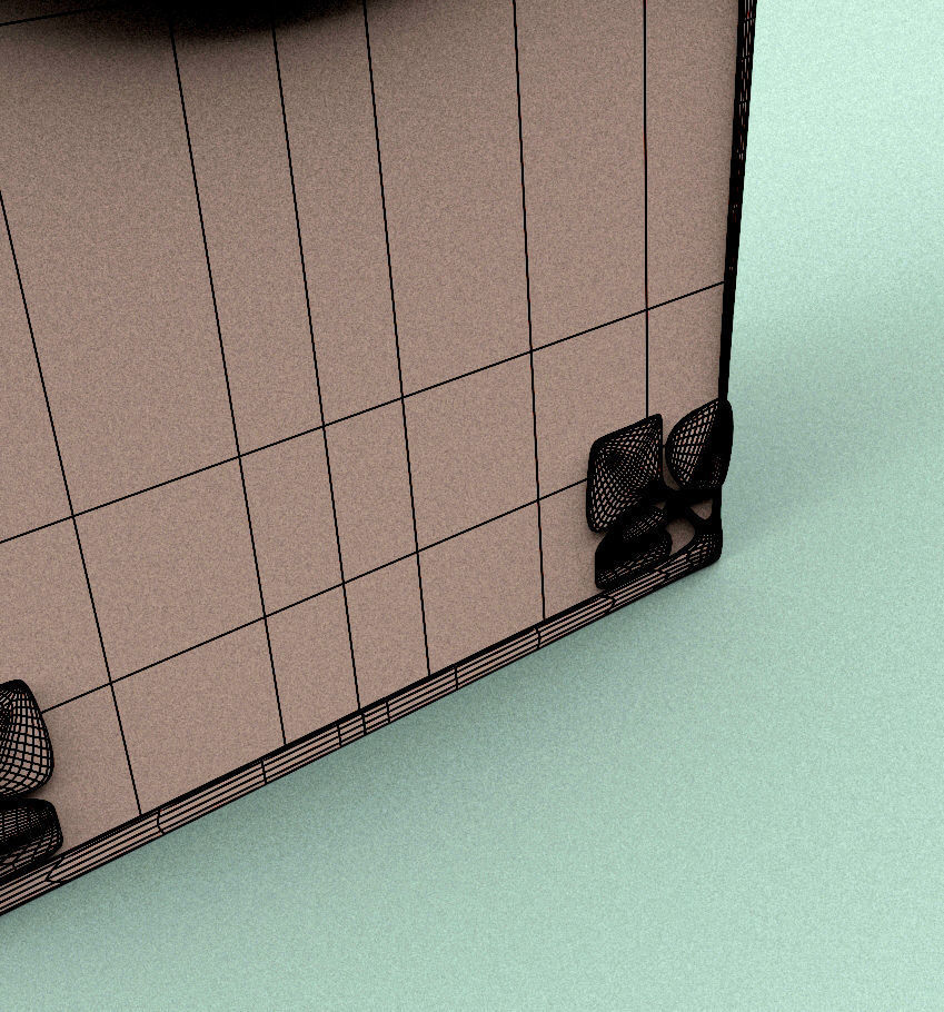Archibald Knox Clock 3D model_9