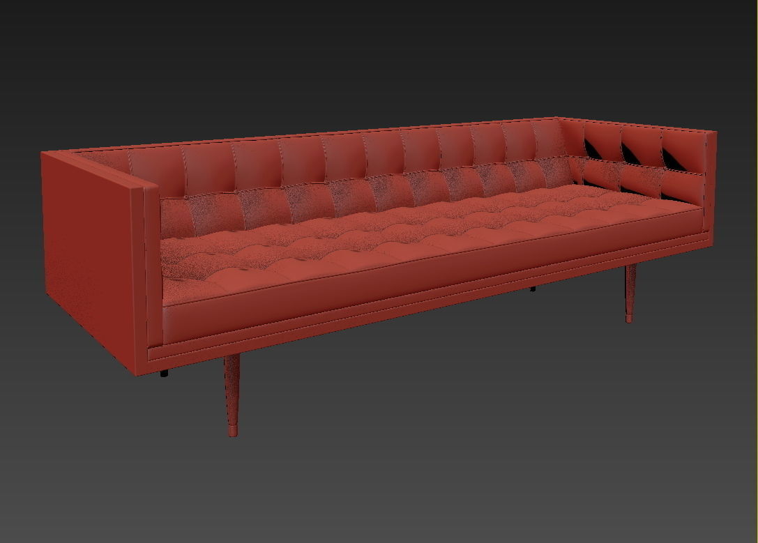 BOX LARGE SOFA 2200  3D model_5