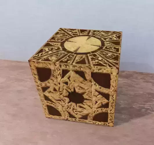 Hell Box Low-poly 3D model