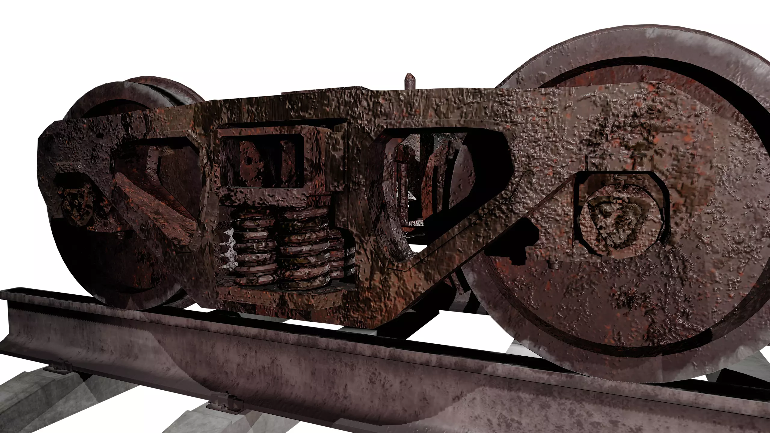 Train Wheel 3D model