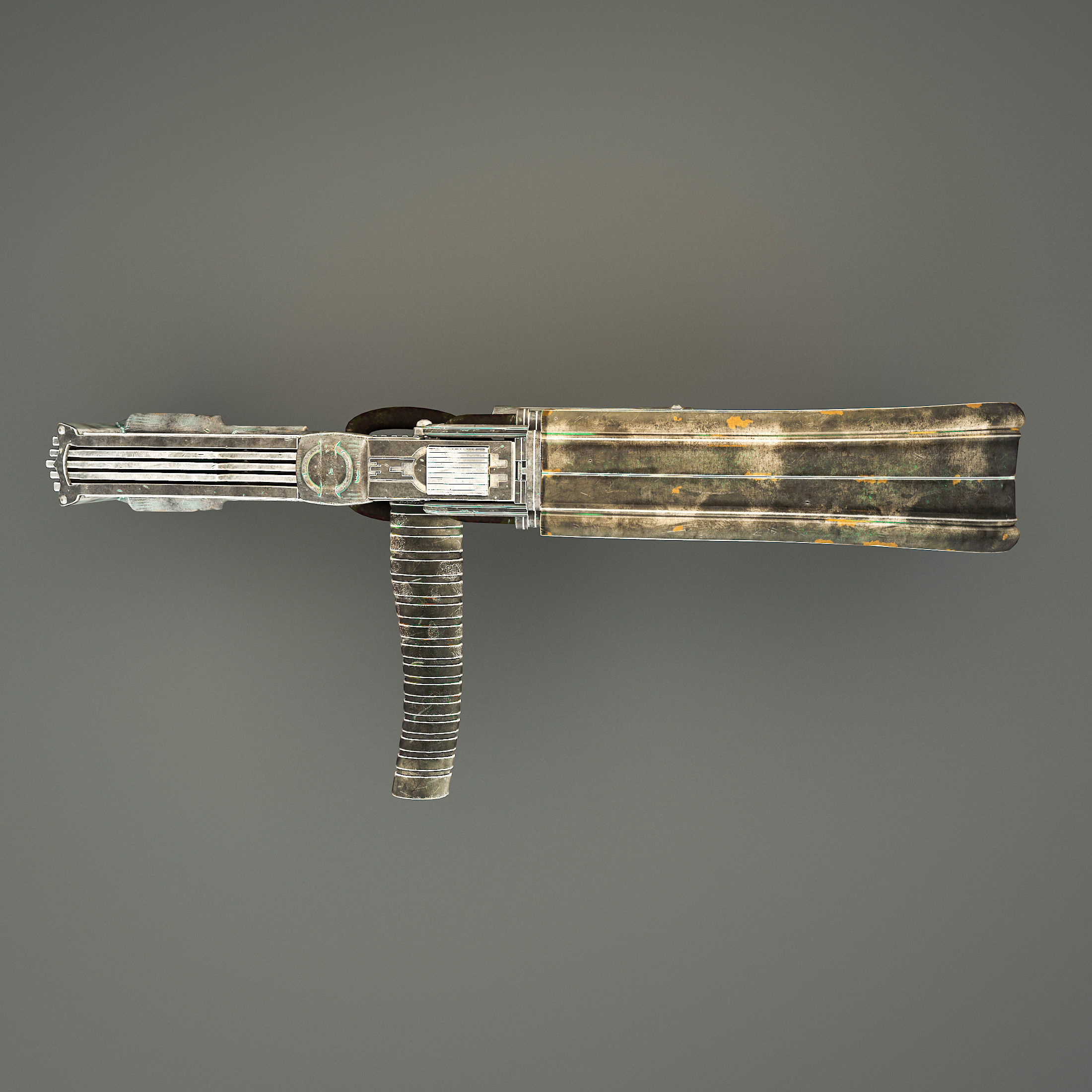 Riddicks Hero Shotgun Low-poly 3D model_6