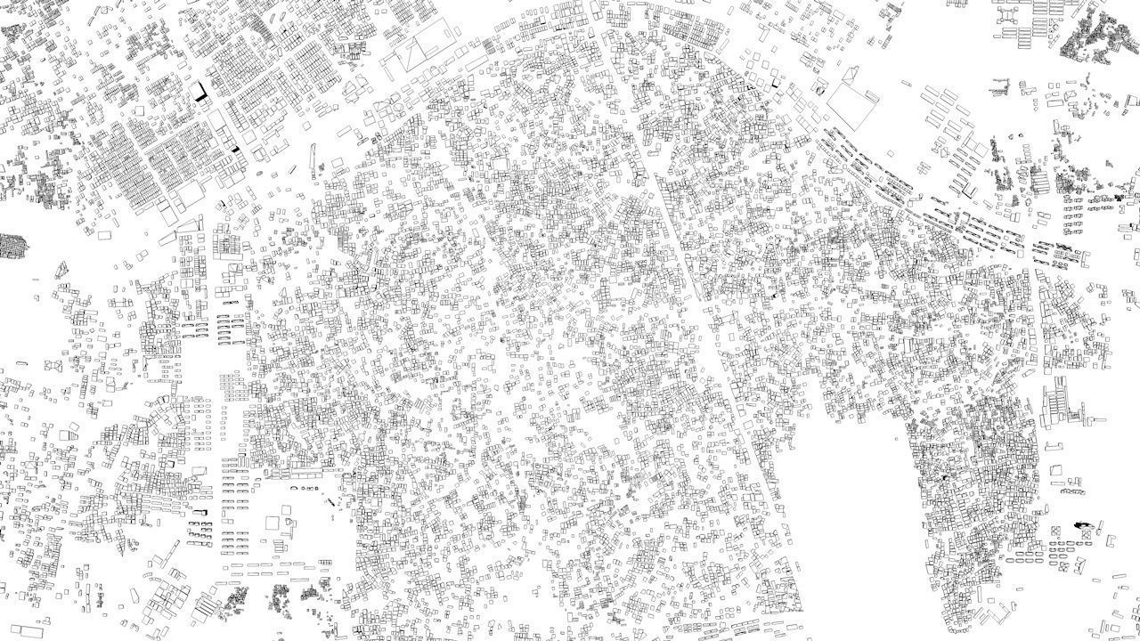 Dhaka Streets and Buildings 3D model_10