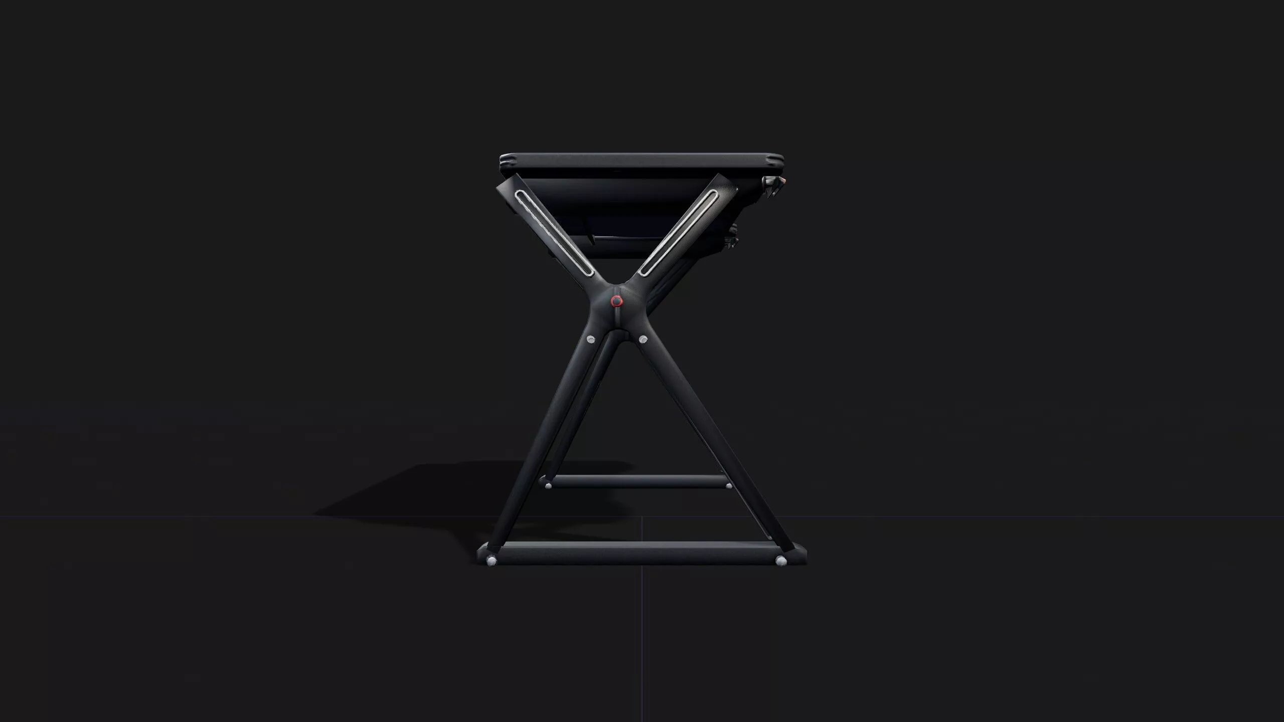 Gaming desk Free low-poly 3D model
