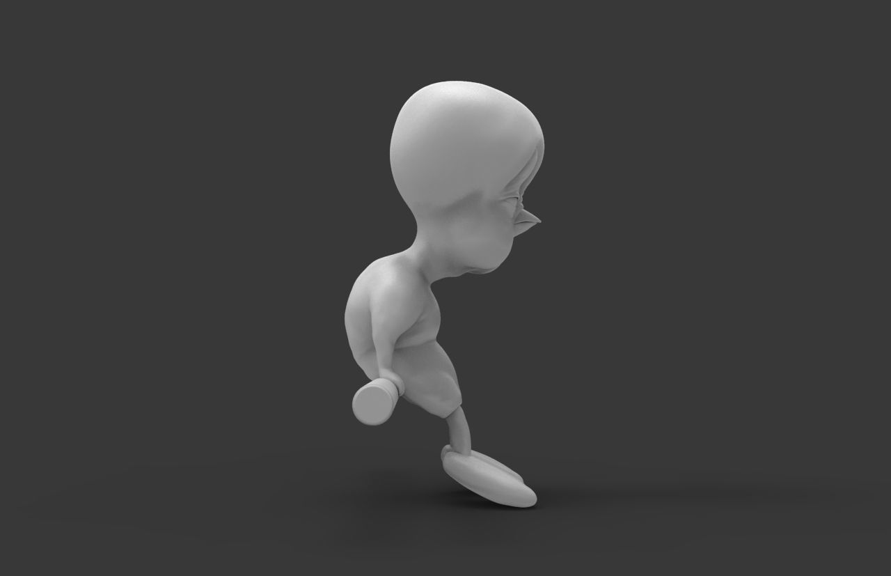 Old Tweety 3D model_2