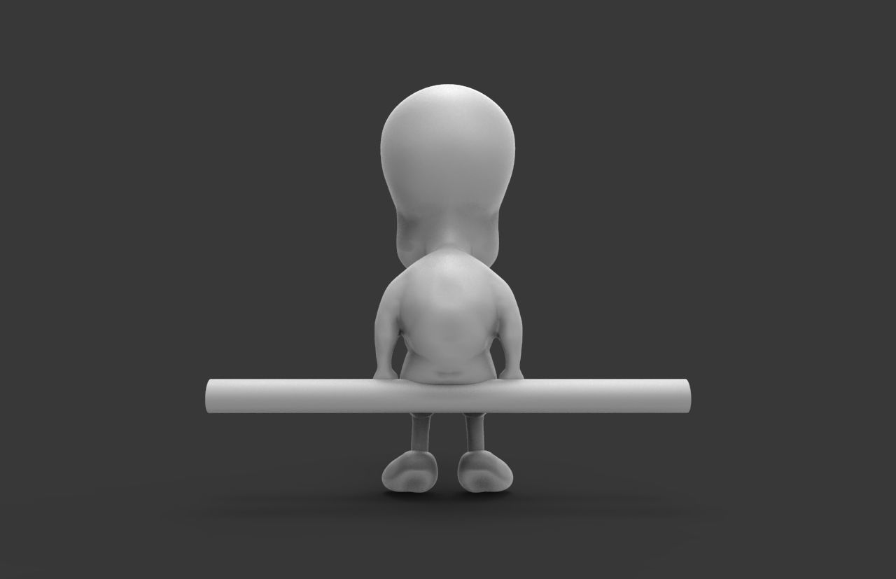 Old Tweety 3D model_3