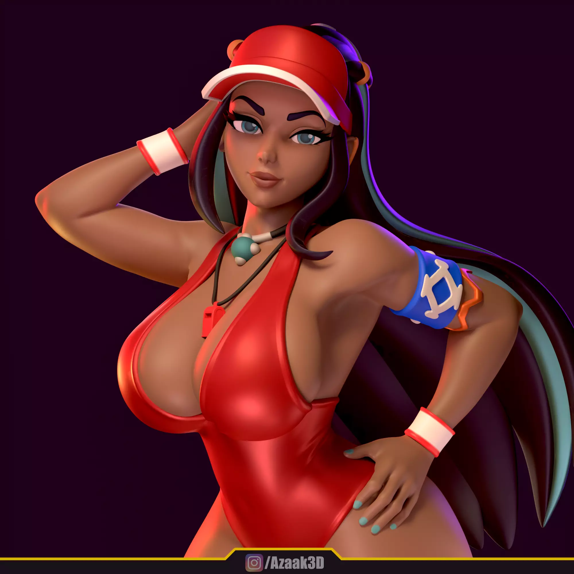 Lifeguard Nessa 3D print model