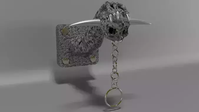 Game Assets Hell Trigger 3D model