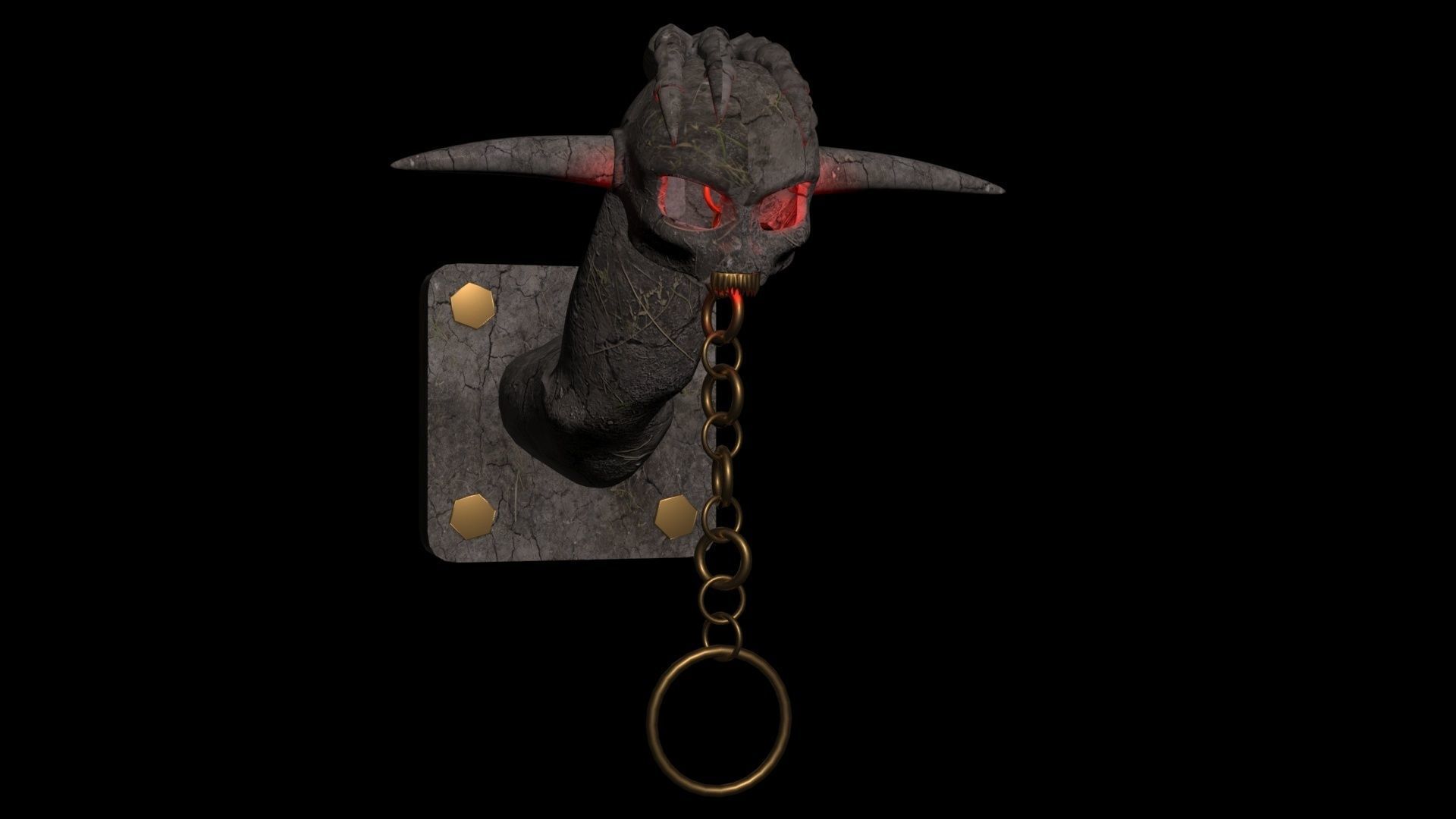 Game Assets Hell Trigger 3D model_2