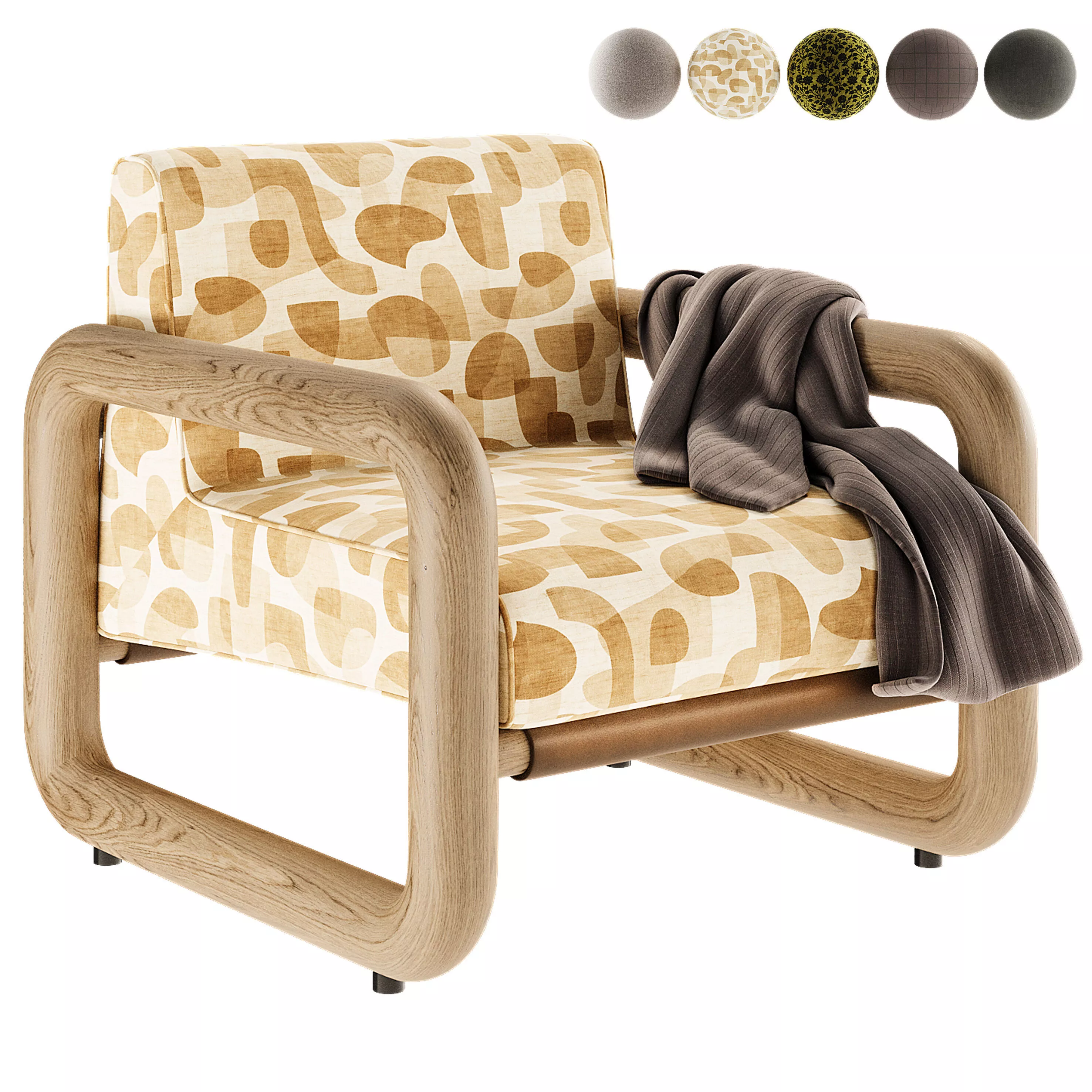 Bueno Armchair 3D model