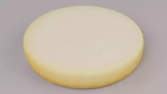 Burger Bun Bread Low-poly 3D model 6