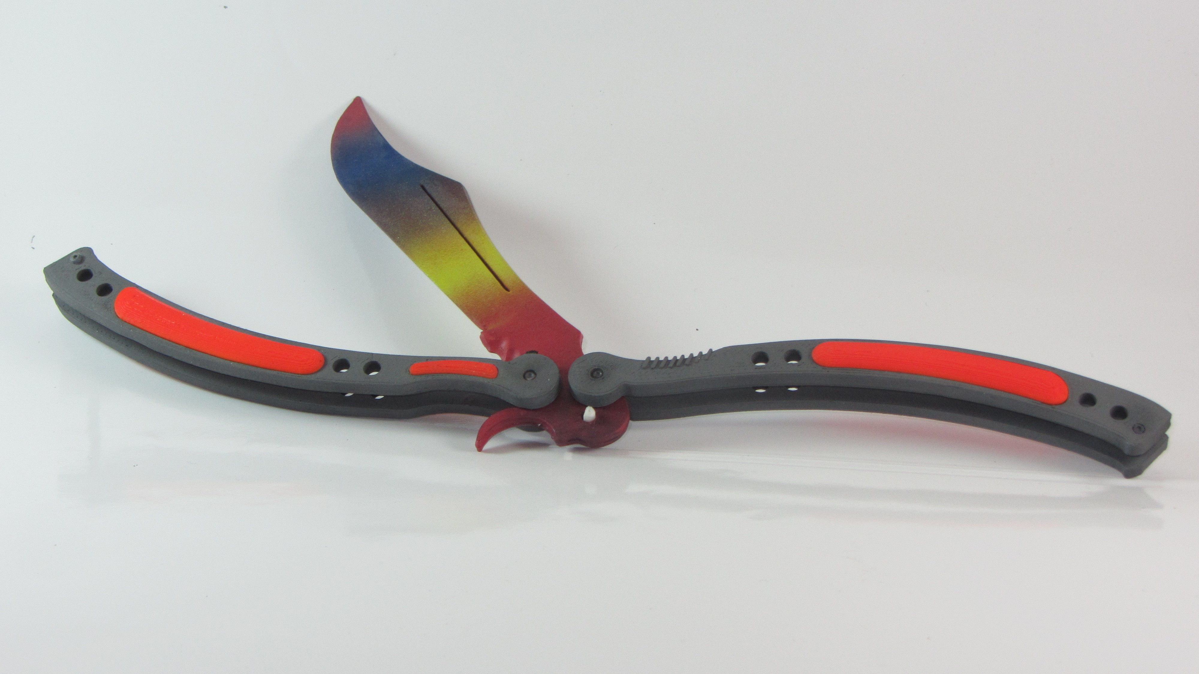 Butterfly Knife CS GO  3D print model_2