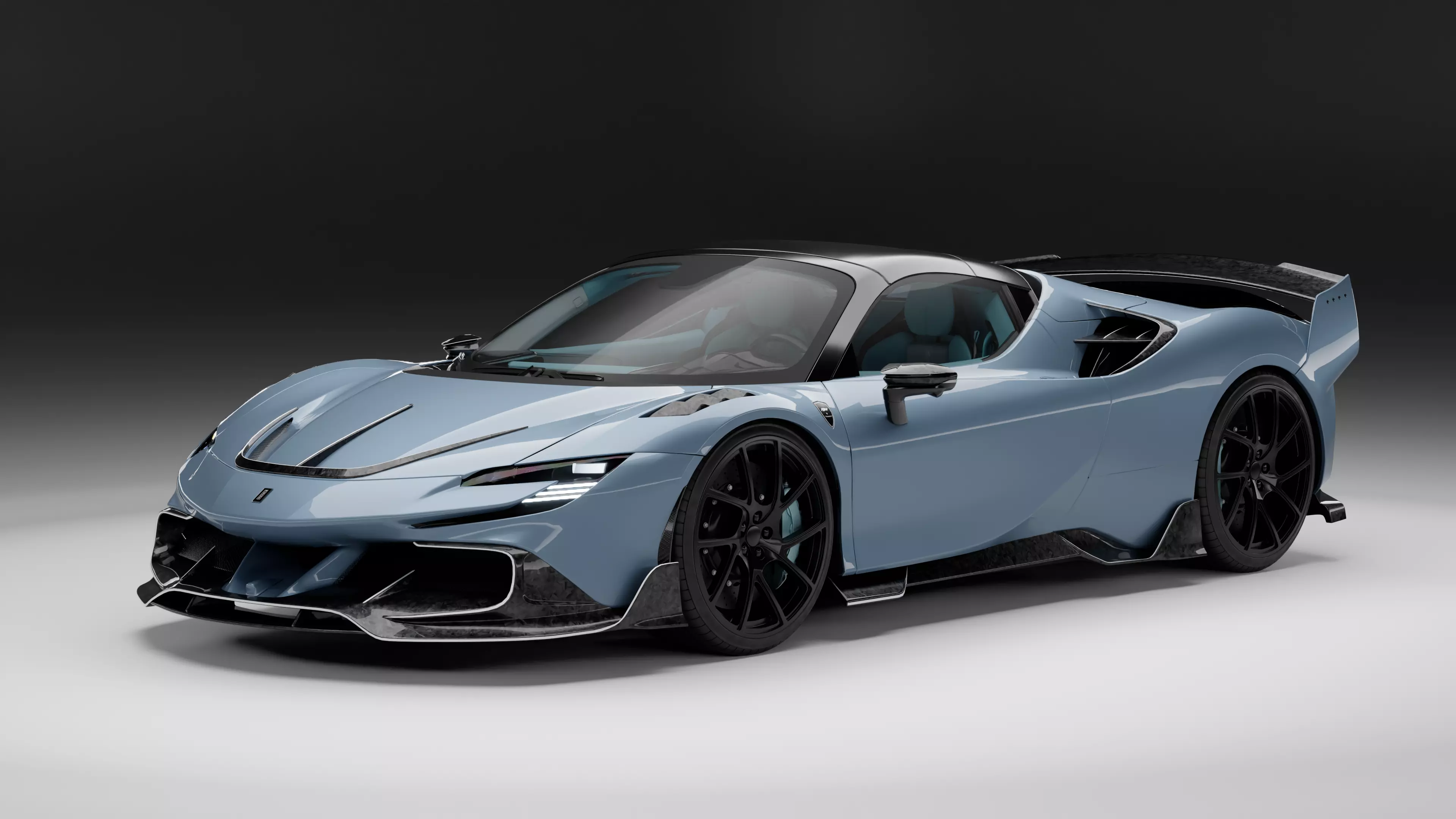 Ferrari SF90 Spider Mansory 3D model