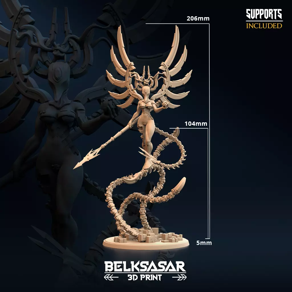 Eldritch Goddess - Vaultborn Anathema 3D print model