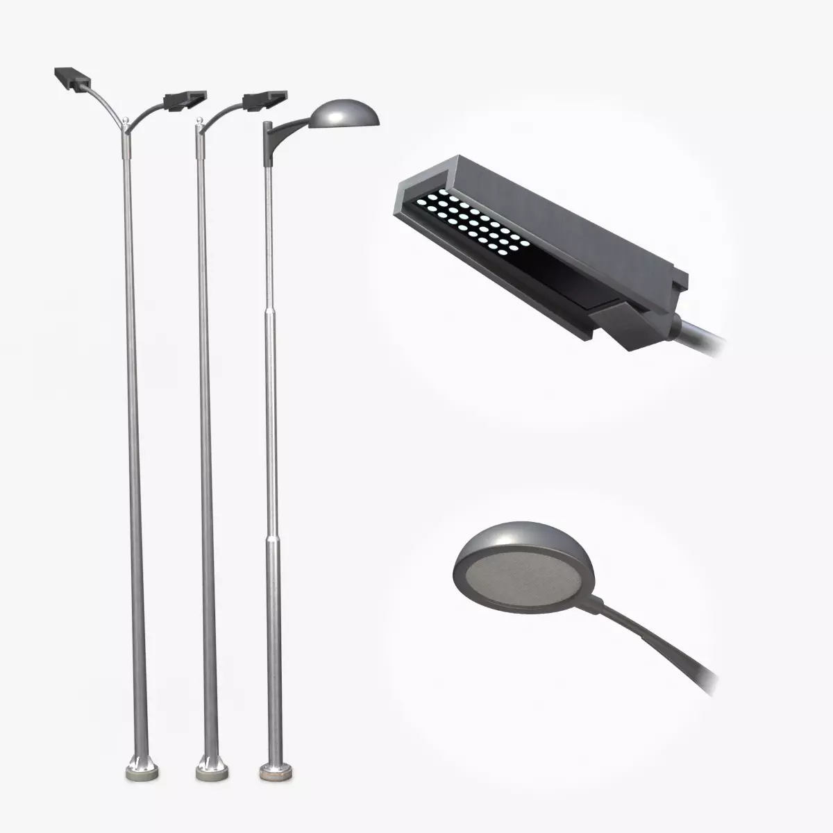 Street Lights - Infrastructure Roadway Pack