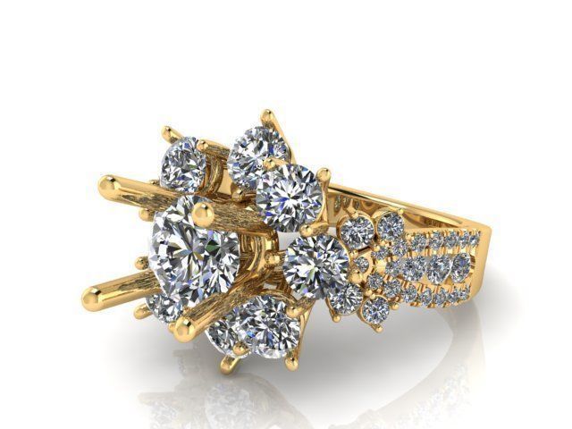 Ring R0038 3D print model_3