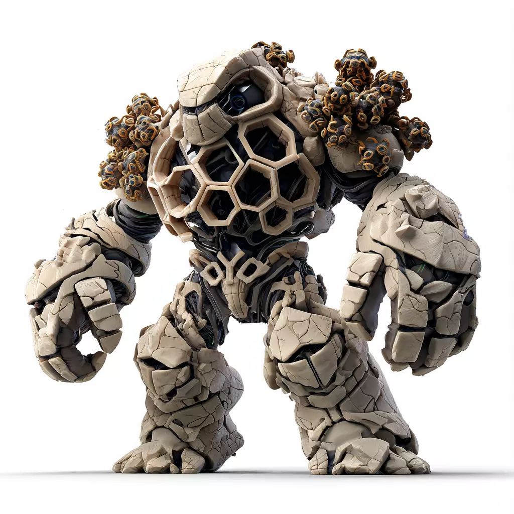 Geodrine Hexkin 3D print model