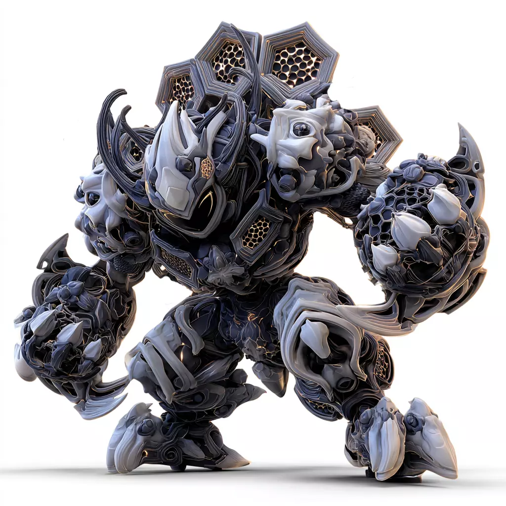 Hornex Hexlin 3D print model