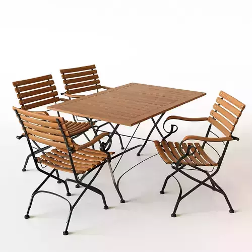 Brazil Table and Chair by MBM