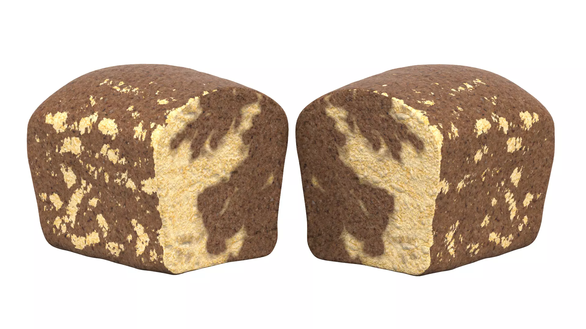 NMA Chocolate Cake 001 Low-poly 3D model