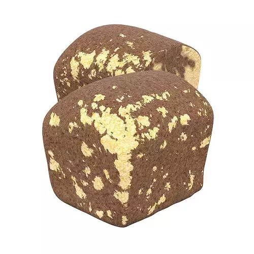 NMA Chocolate Cake 001 Low-poly 3D model 5