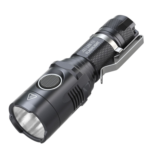 LED tactical flashlight 3D model