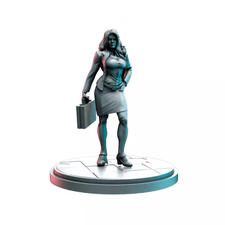 Smashy Mcbeal III - Fantasy 3D Print Model 3D print model
