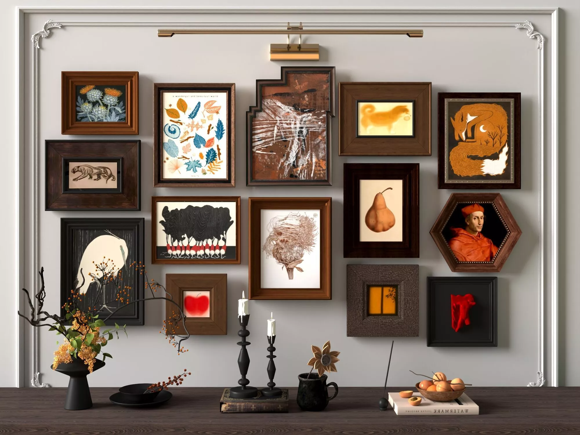 Gallery Wall Art CollectionModel Low-poly 3D model
